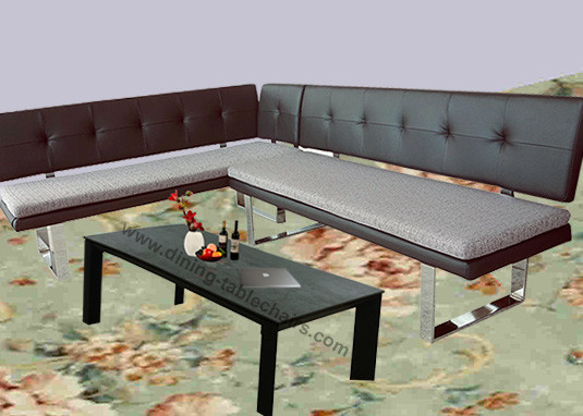 Rectangle Artistic Coffee Tables , Tempered Glass Coffee Table Black Leg
