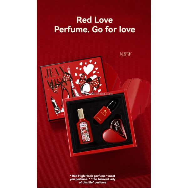 High Heels Eau de Toilette Gift Set 30ML3-piece Perfume for Women Fresh Fragrance Year