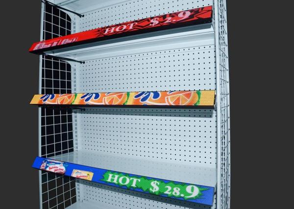 Wall Mounted P1.25 LED Shelf Digital Signage For Advertising