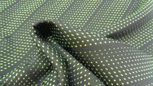 Olhos Mesh Knitted Bonded Garment Fabric 260G do pássaro do poliéster do