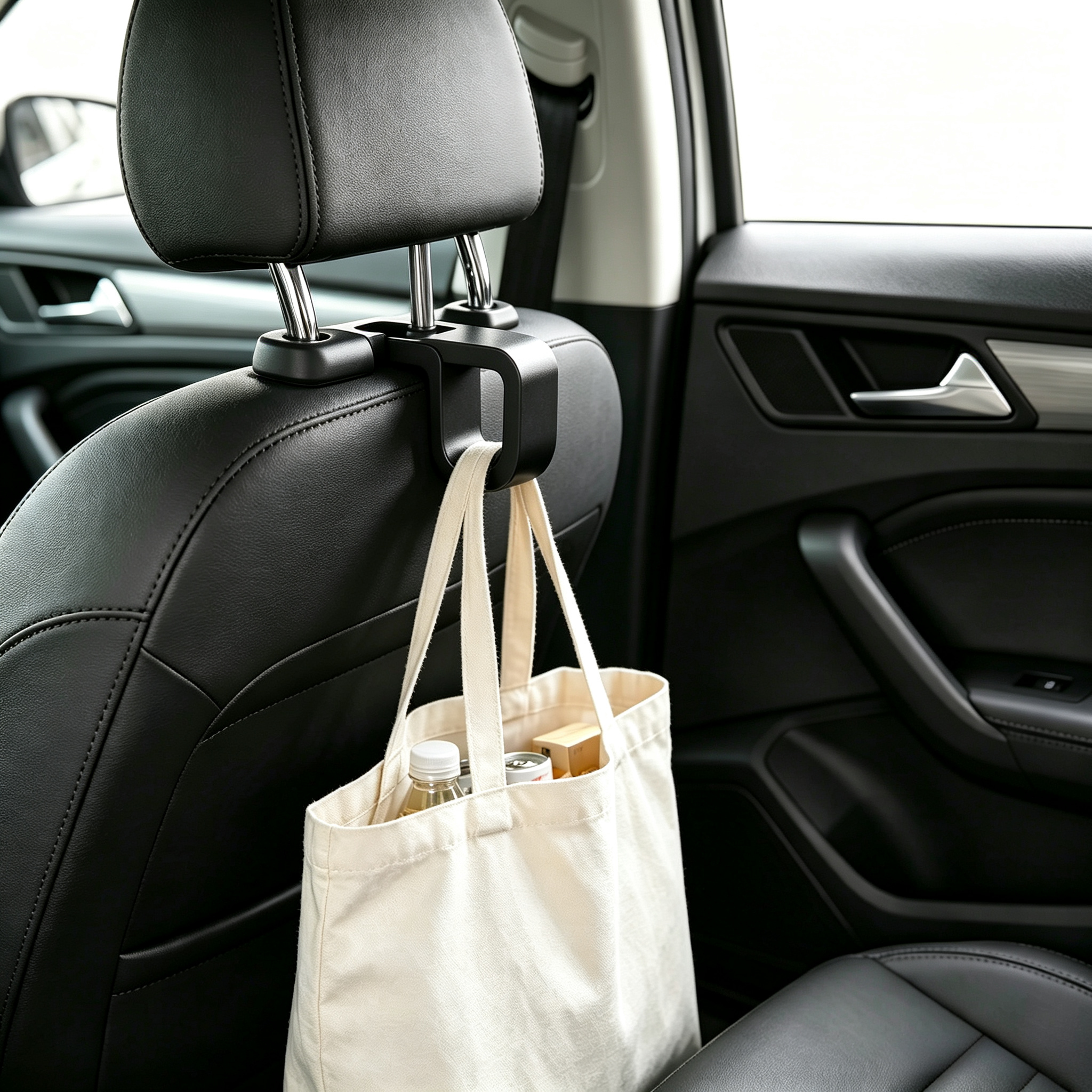 Custom Color 3D Printed Automotive Parts Hanging Sturdy Load Bearing Car Headrest Storage