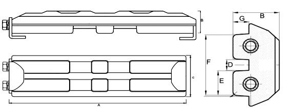 450 мм/600 мм резиновые подшипники с болтом для PC30 PC40 PC45 PC60 PC75 резиновые подшипники для экскаваторов