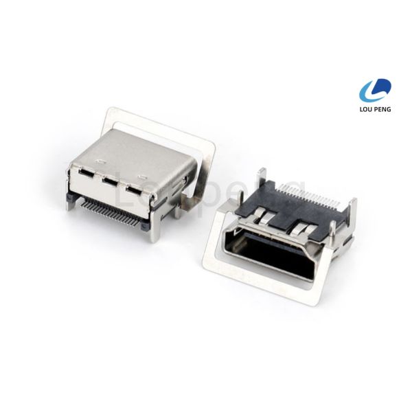 Mating Force 44.1N Max HDMI Digital Audio Video Connector Providing Signal Transfer and Long Service Life in Commercial Electronics