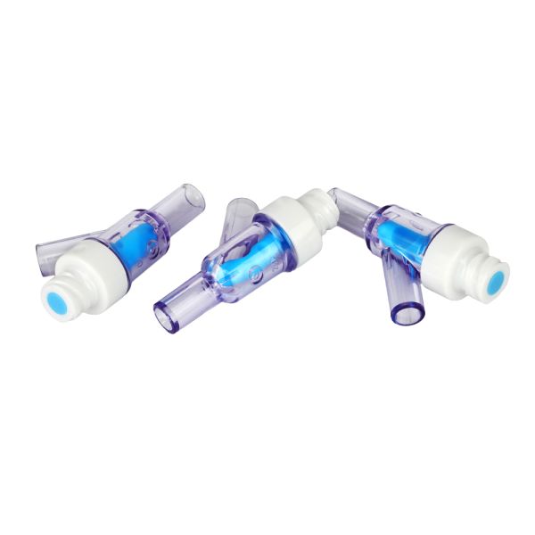 Y Type Needle Free Connector with Luer Lock Made from Medical Class Material Featuring EOS Disinfecting and 3 Year Shelf Life