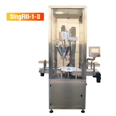 Flour Powder Filling Packaging Machine 2000BPH Industrial Auger Filler
