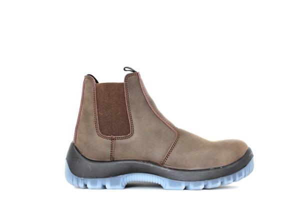 Comfort Steel Toe Cap Hiking Waterproof Hunting Boots Cow Leather Office Without Zipper