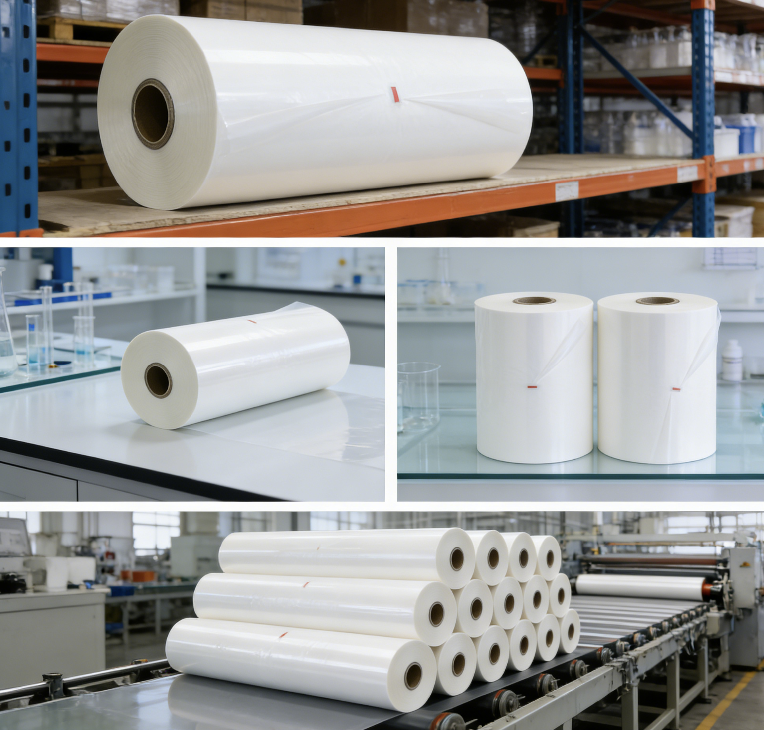 3H Surface Hardness Anti Scratch Film with EVA Glue Adhesive and Customizable 100MM to 2200MM Width