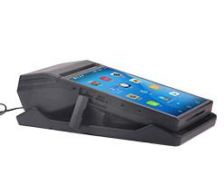 Máquina POS Android 6.0 com tela IPS HD de 7 polegadas e impressora de recibos térmicos embutida