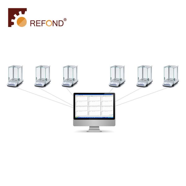 Dry Rate Tester , Knitted Fabrics Electronic Analytical Balance REFOND