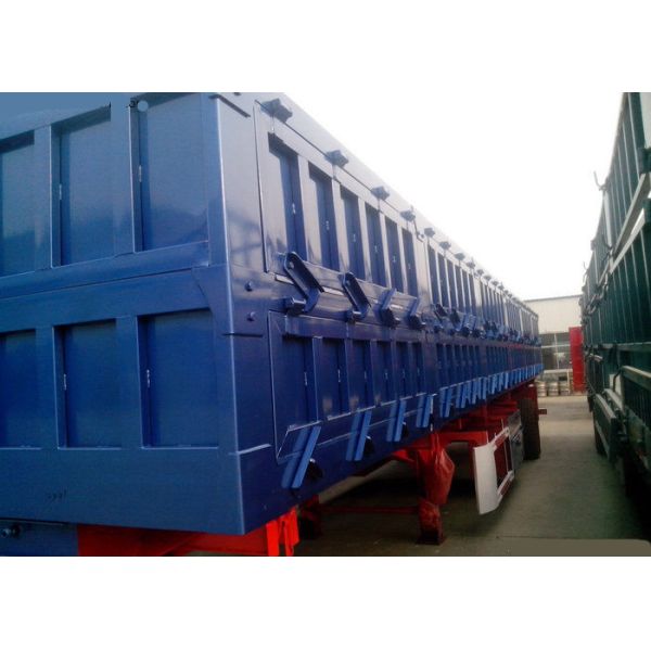 Гидровлическая Tipper тележка трейлера Semi 80 тонн 25-45CBM для перехода груза