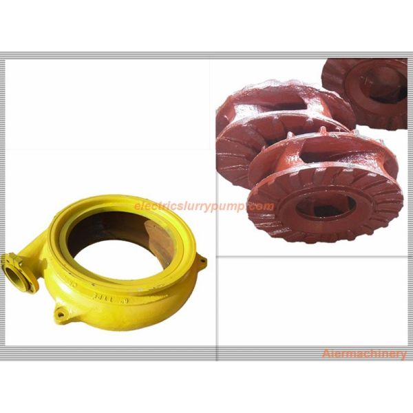 High Chrome Cast Iron Slurry Pump Spare Parts for most standrad mining slurry pumps, sand dredging pumps