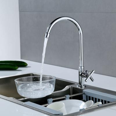 Haut ODM d'arc de poignée d'eau froide seulement de robinet simple de cuisine