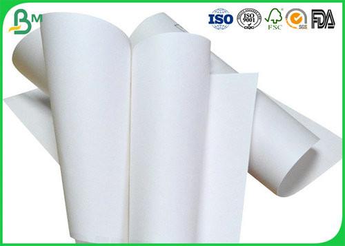 Eco - rolo branco amigável do papel do produto comestível de Kraft para palhas de papel bebendo