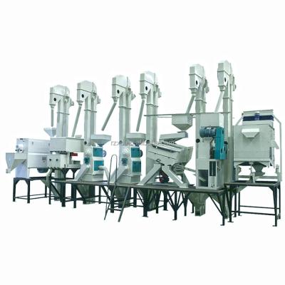 30 Ton Per Day Commercial Hopper Milling Machine Rice Mill Plant with Color Sorter