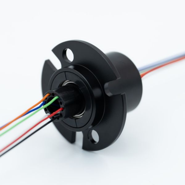 Customized Miniature Through Bore Slip Ring For Military Devices / Radar Antennas