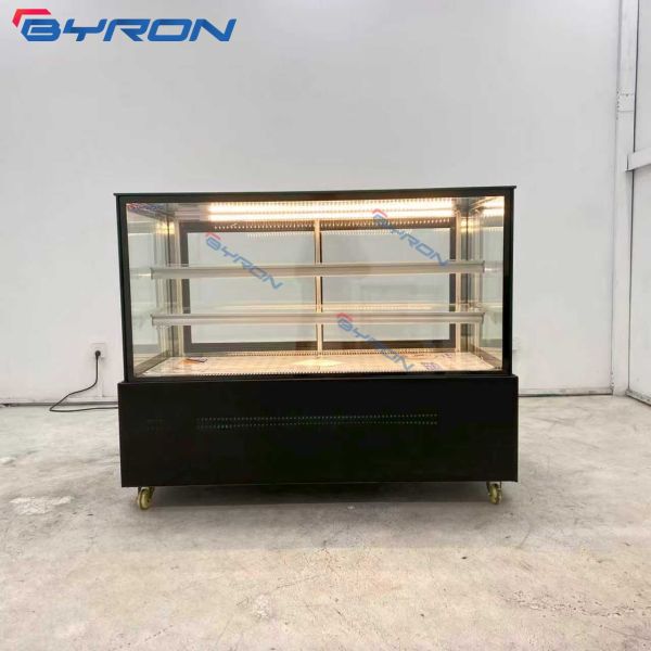Energy Efficient Cake Display Refrigerator Frost Free Refrigerated Bakery Case
