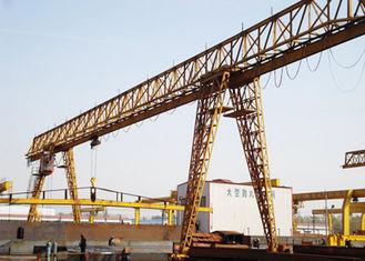 Mobile Single Beam Gantry Crane 20 Ton Electric With Cabin Remote Control