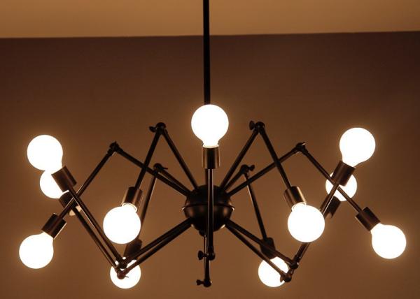 Mordern Nordic Retro Vintage Loft Antique Adjustable DIY E27 Art Spider modern pendant light