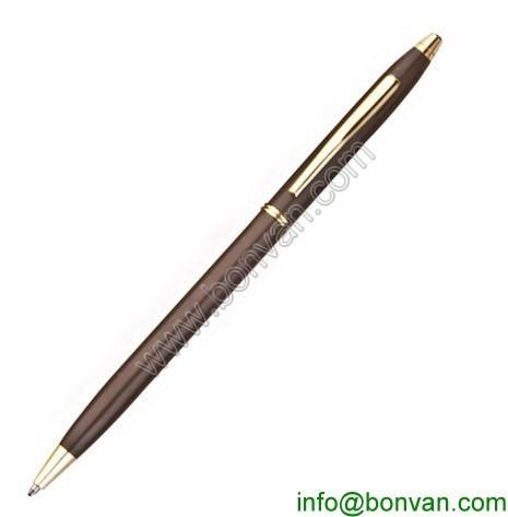 low price promotional metal ball point pen, slim hotel metal pen