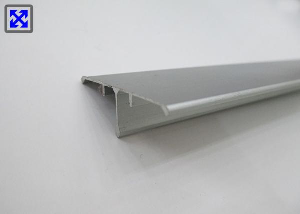 Natural Anodized Cover Aluminium Extruded Profiles , Aluminium Frame Profile T5 State