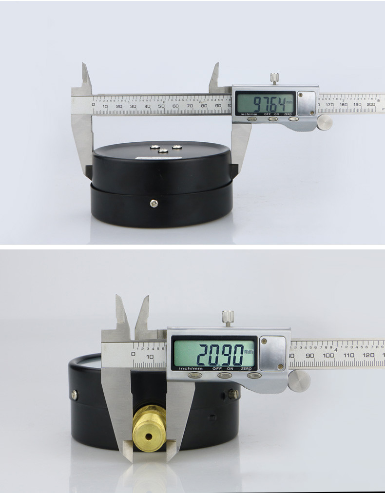 4 Inch Panel Manometer Precision Pressure Gauge Hydraulic with Customized Support OEM