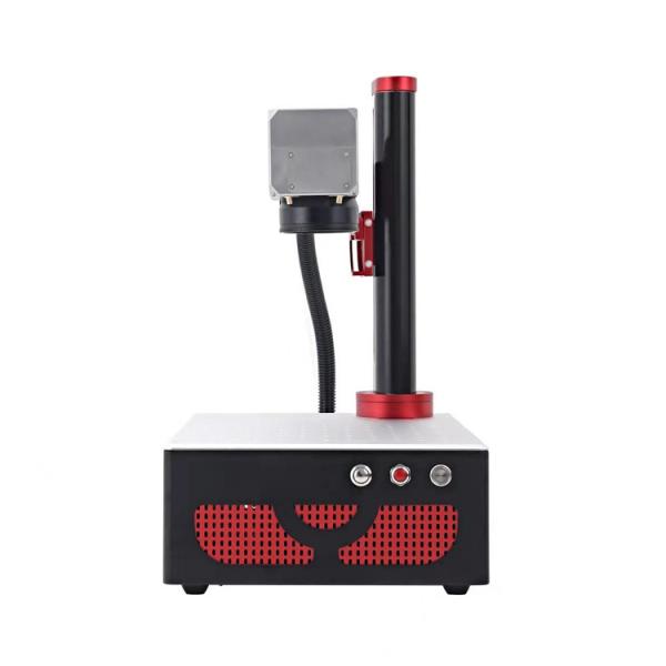 IPG Raycus Max JPT Source 20W 35W 60W Fiber Laser Marking Machine for Metal Advertising Industries Type Laser Printer