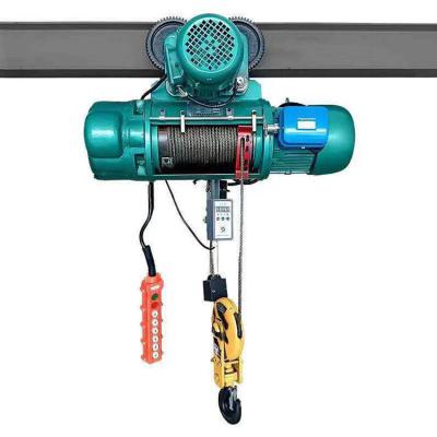 Remote Control CD/MD Electric Wire Rope Hoist 0.25t ~ 20t 12 Months Warranty