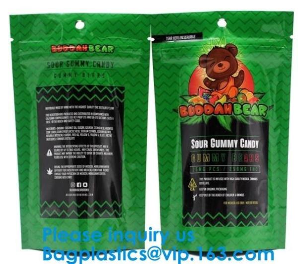 Zipper Stand Up Pouch Bags, Medicine STORAGE, Moisture Proof,  Smell Proof, Flower, Herb, Tobacco, Coffee
