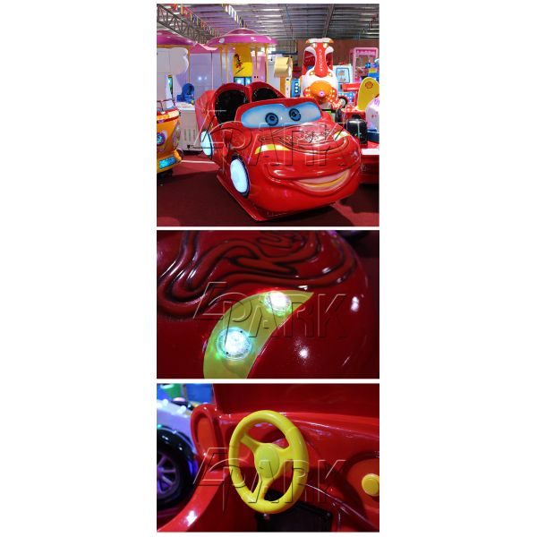 Car Mobilization Red Children 'S Coin Operated Rides With Touch Screen