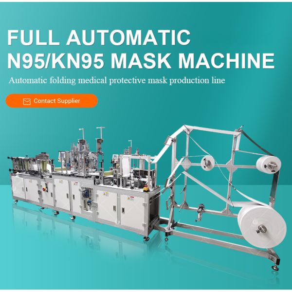 2022 Year 220v Max Speed 120pcs/min N95 Mask Making Machine for Respirator Production