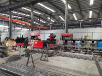 Machine de soudage de la tôle de plancher de rébarbe ligne de production CNC intelligente
