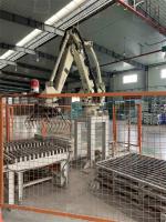 equipo que empalieta robótico Palletizer de la máquina automática de 900bags/Hr para los bolsos del molino de alimentación