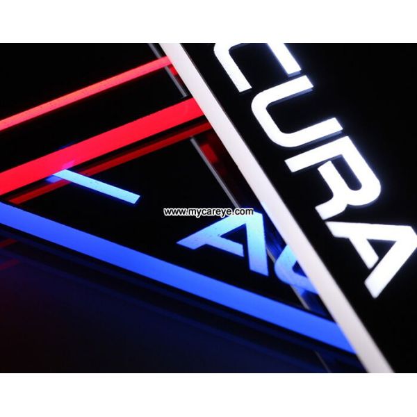 LED door scuff plate lights for Acura TLX door sill plate light sale
