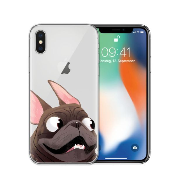 1.5mm Plastic Mobile Phone Cases , Dog Animal Photos Cute Cell Phone Cover
