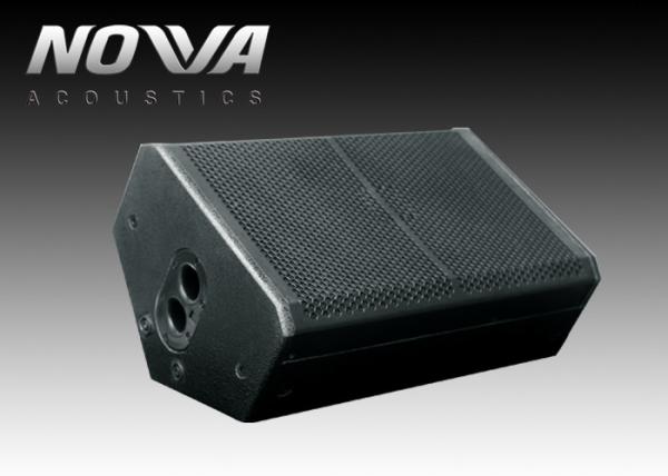 12 Plywood Cabinet Nightclub Speaker Systems 93dB With Black Paint