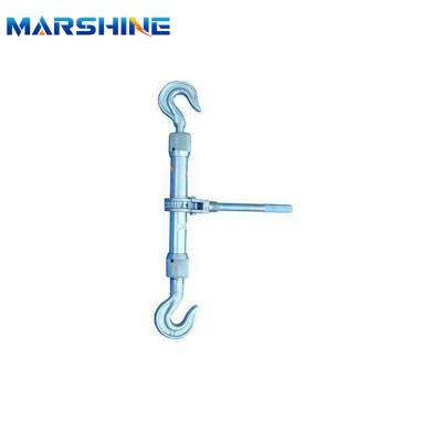 Double Hook Turnbuckle Wire Steel Cable Tightener Stainless Steel Sleeve Type