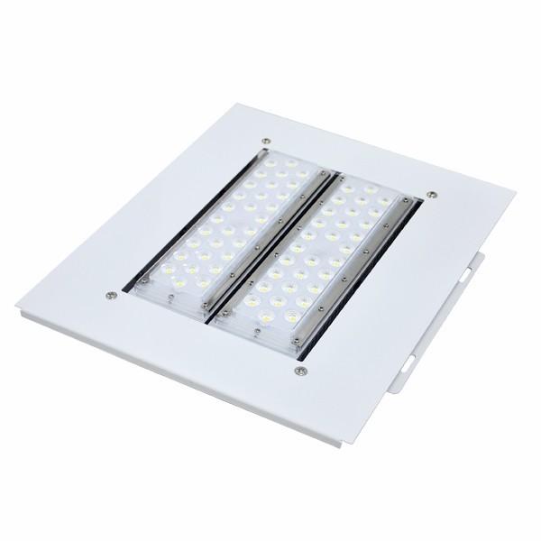 White Ceiling Light Fixture Canopy , Gas Station Led Canopy Lights 150W 5700K