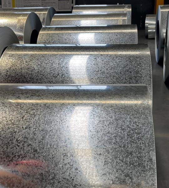 Purlin C-Profile Channel Regular Spangle Galvanized Steel Sheet Coils Z90 GI Used For Light Steel House G550 SGC570
