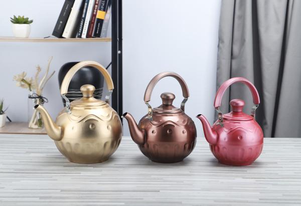 Wholesale hotel home use stainless steel european coffee kettle 2L unique classical pour over coffee pot