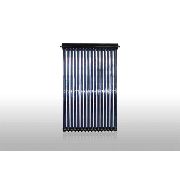 Copper Channel Heat Pipe Solar Collector with Solar Keymark