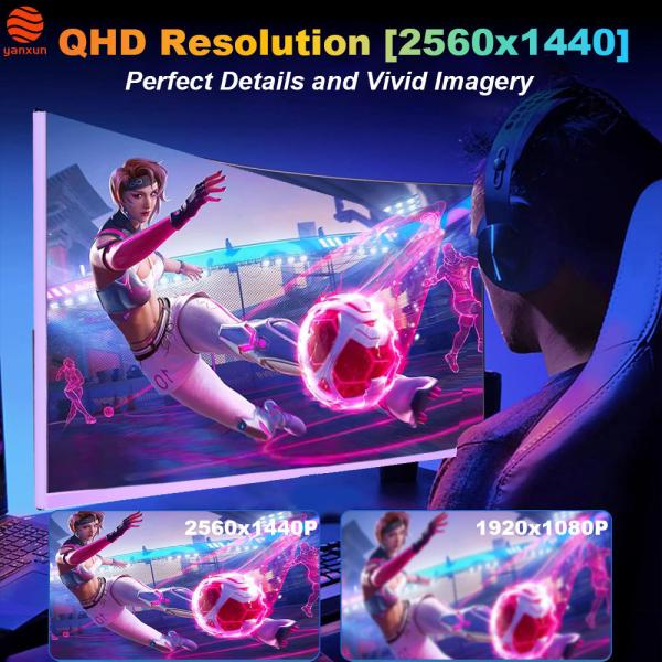 27inch UHD 4K Resolution IPS Gaming Monitor With 180Hz Refresh Rate Vibrant Color