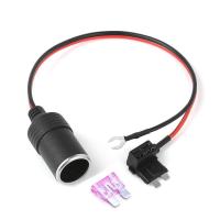 DC 12 Car Charger Power Cigarette Lighter Adaptador de toma de corriente femenino para añadir un circuito de contenedor de fusibles