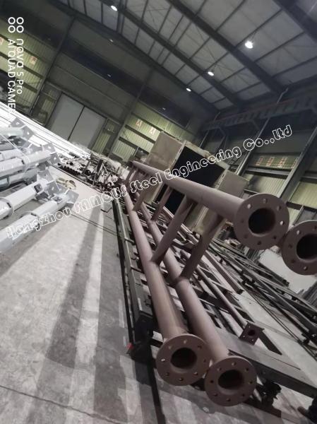 Cargo de sinal exterior do metal da galvanização do mergulho Q235 quente