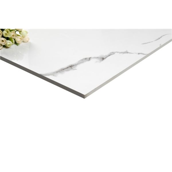 Glossy Full Polished Glazed Porcelain Flooring Tiles Mabrle Looking 60X60