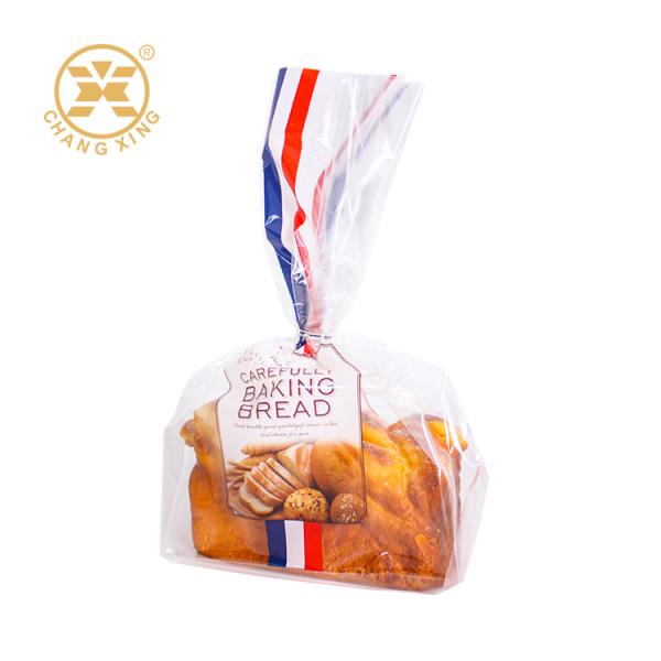 Bolsas de embalaje de pan de panadería impresas a medida bolsas de embalaje de pan para sándwich mini pastel