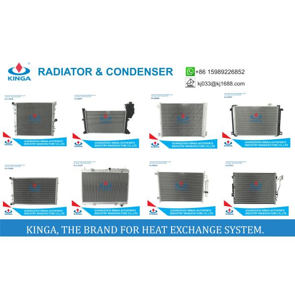 2009 Hyundai Tucson Brazing Sliver Aluminum Automotive Radiators 25310-2E850 25310-2E870