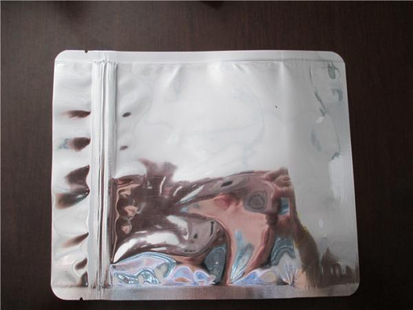 Vivid Printing Stand Up Zipper Pouch , Aluminum Foil Stand Up Pouch
