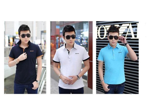 Men's Fashion Casual Work Uniforms Embroidery Washable Quick Dry Eco Friendly