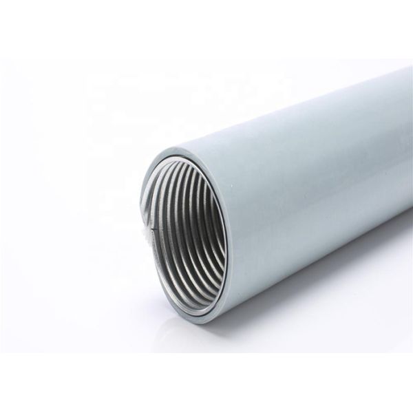 UL94V0 PVC Coated Metal Conduit Tube /  4 Inch Liquid Tight Flexible Conduit
