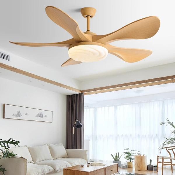 Ventilateur de plafond de 48 pouces avec lumière et télécommande
